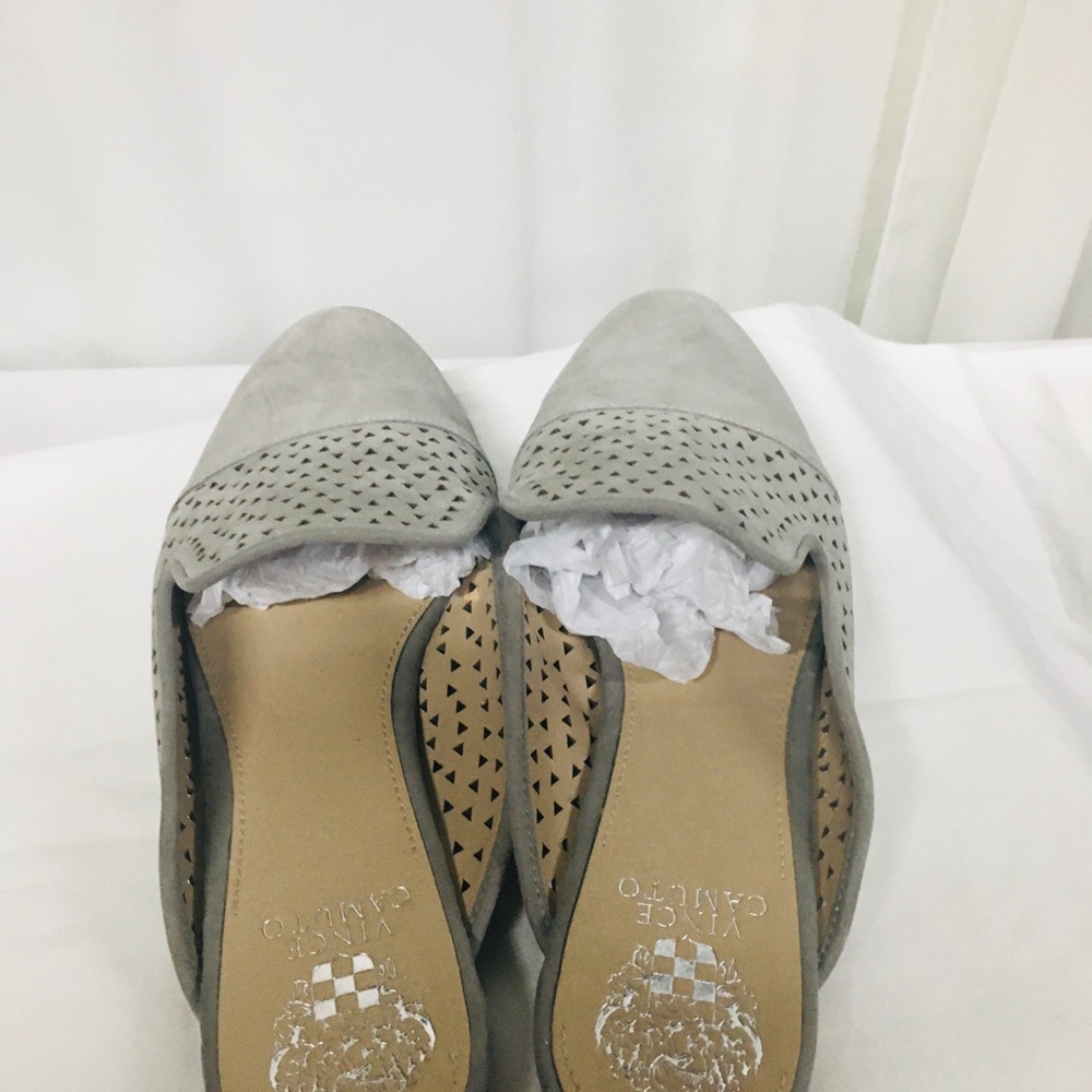 SOLD   Vince Camuto Slide On Suede Mules - Picture 5 of 7